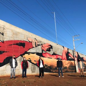 Arte Urbana no Elevado