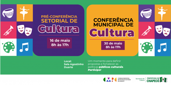 F&oacute;rum Virtual - Acesso o link - Confer&ecirc;ncia Municipal de Cultura