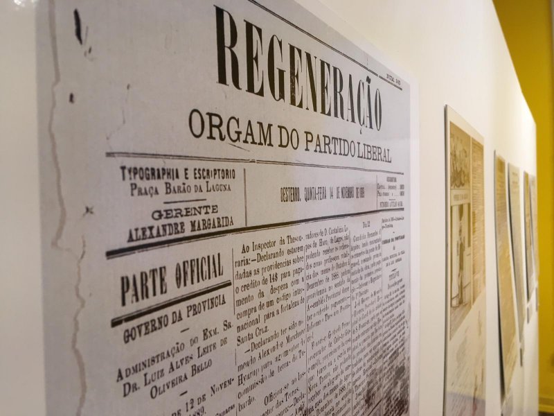 Inicia em Chapecó a Exposição Hemeroteca Digital