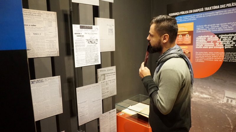 Segurança Pública é temática de exposição em Chapecó