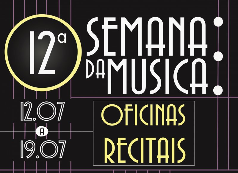 FAÇA SUA INSCRIÇÃO AQUI.. 12ª Semana da Música 