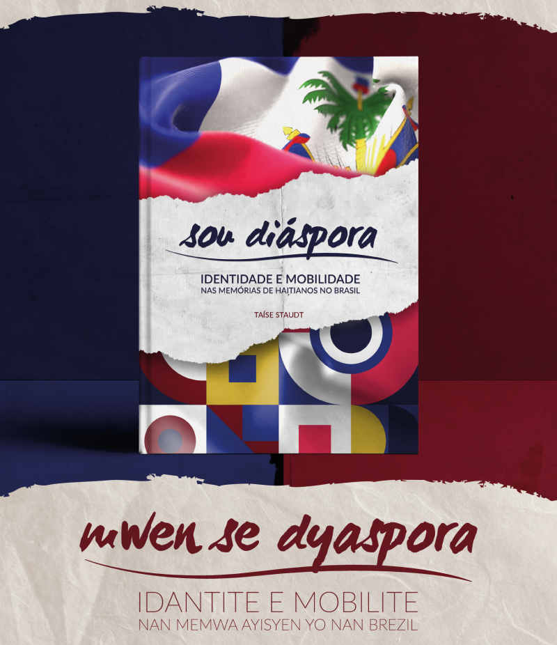 Livro que registra histórias de haitianos que vivem em Chapecó será pré-lançado neste sábado