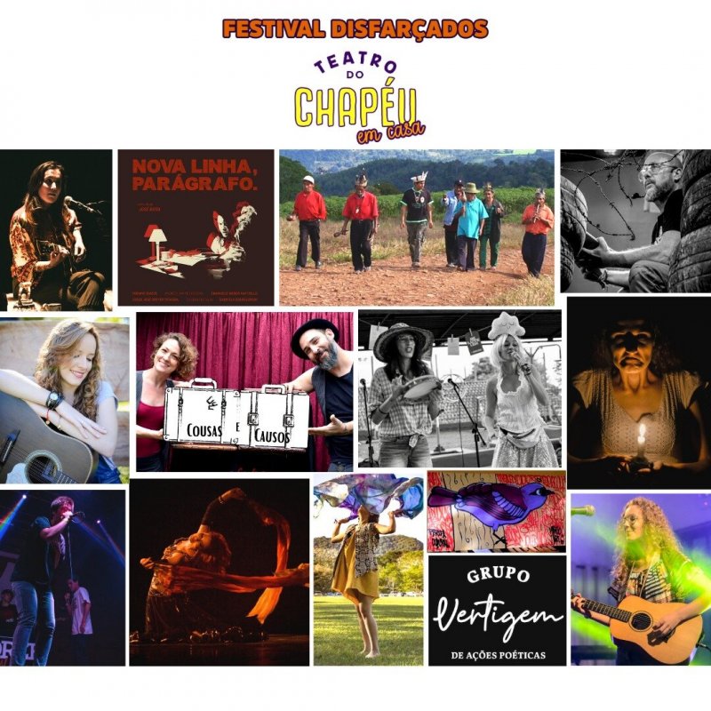 Chapecó terá seu 1º Festival Online, vem ai: Festival Disfarçados