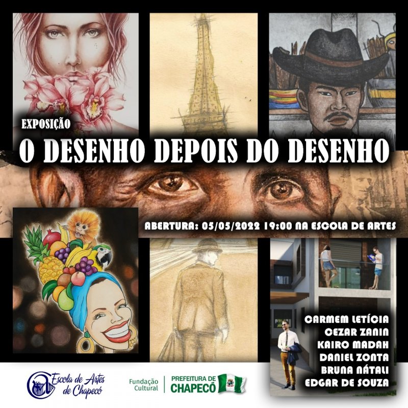 Exposição O desenho depois do desenho inicia nesta quinta-feira