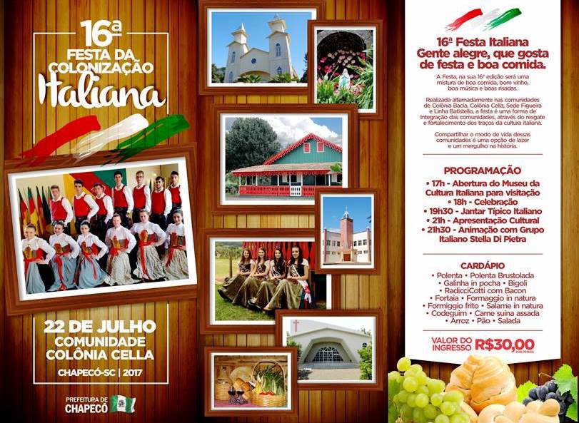 Cifras para festa italiana