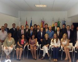 Audi&ecirc;ncia aconteceu nesta tarde em Buenos Aires.