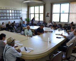 Balan&ccedil;o foi acompanhado por secret&aacute;rios municipais e pelo Vice Elio Francisco Cella