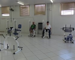 Atividades físicas na Cidade do Idoso