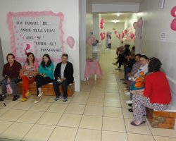 Ações do Outubro Rosa já realizadas em Chapecó