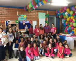 Confraternização foi realizada com os alunos do Serviço de Convivência e Fortalecimento de Vínculos Santo Antônio