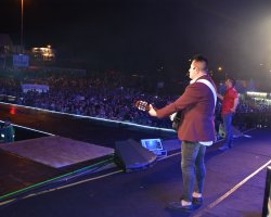 Bruno e Marrone já estiveram outras vezes na exposição-feira