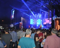 A dupla encantou o público na sexta noite da EFAPI 2017