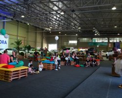 A companhia Cia de La Curva foi parte da programação infantil