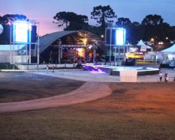 Rampa de acesso à Concha Acústica permite facilidade na hora dos shows