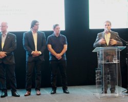 O evento foi realizado pela União de Parlamentares Sul Americanos e do Mercosul em parceria com a prefeitura