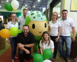 Colaboradores do Sicredi nas a&ccedil;&otilde;es realizadas na Efapi 2017