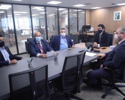 Reunião com o Secretário-Executivo do Ministério da Infraestrutura, Marcelo Sampaio Cunha Filho