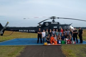 Alunos visitam SAER/SARA em Chapecó 