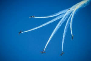 Esquadrilha da Fumaça em Chapecó durante a EFAPI 2017