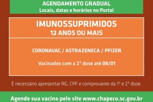 Aberta dose de reforço para adolescentes com imunocomprometimento