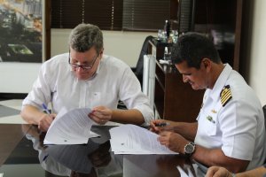 Prefeitura de Chapec&oacute; e Marinha firmam Acordo de Coopera&ccedil;&atilde;o
