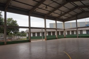 M&atilde;os &agrave; Obra: Nova quadra coberta &eacute; constru&iacute;da no Parque das Palmeiras 