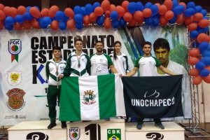  Karate de Chapecó conquista medalhas do Ranking A