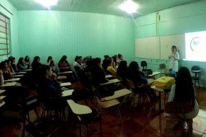 Ação do PSE em Escola do Bormann