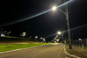 Prefeitura de Chapec&oacute; amplia ilumina&ccedil;&atilde;o de LED