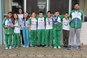 Nata&ccedil;&atilde;o conquista medalhas no estadual