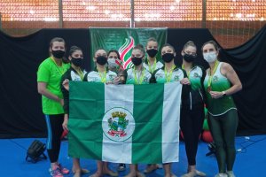Ginástica Rítmica de Chapecó é a 3° melhor dos Joguinhos