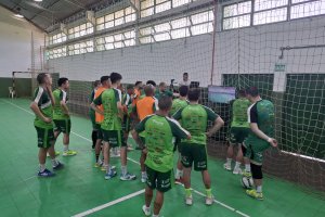 Prefeitura de Chapec&oacute;/Chapecoense/Unoesc em prepara&ccedil;&atilde;o para a semifinal da Copa SC