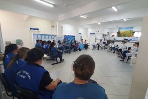 Equipes dos CSFs de Chapec&oacute; recebem capacita&ccedil;&atilde;o sobre Sa&uacute;de Mental