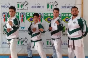 Atletas chapecoenses disputam vaga para Seleção Brasileira de Karate