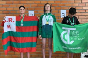 Nadador Chapecoense conquista duas medalhas no Sulbrasileiro