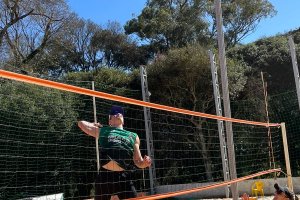 Campeonato municipal de v&ocirc;lei de praia de contou com 48 duplas