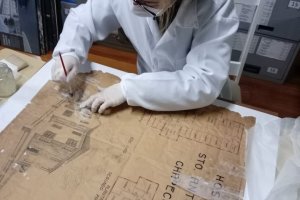 Museu realiza restauração de documento