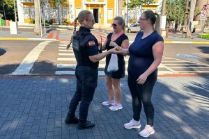Guarda Municipal realiza a&ccedil;&atilde;o em homenagem &agrave;s mulheres