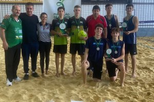 EEB Antonio Morandini domina o Vôlei de Praia dos JESC
