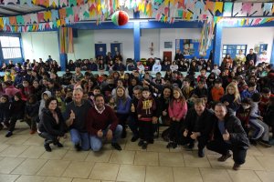 Assinada ordem de servi&ccedil;o para gin&aacute;sio da EBM Maria Bordignon Destri