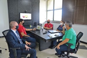 Definido pelot&atilde;o de Bombeiros no Parque da Efapi