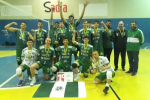 V&ocirc;lei masculino de Chapec&oacute; &eacute; campe&atilde;o Regional dos Joguinhos 