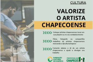 Funda&ccedil;&atilde;o Cultural lan&ccedil;a campanha de valoriza&ccedil;&atilde;o do artista chapecoense