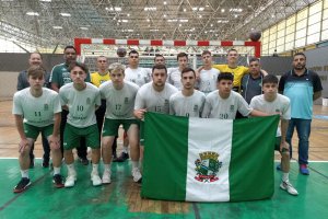 Voleibol masculino e Handebol masculino avan&ccedil;am de fase nos Joguinhos Abertos