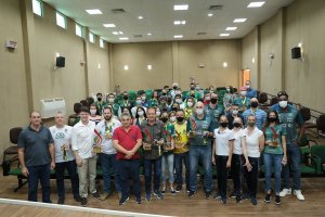 Em homenagem aos atletas dos JASC, prefeito confirma interesse em sediar o evento em 2023