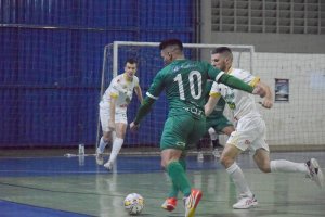 Futsal de Chapec&oacute; estreou com vit&oacute;ria na S&eacute;rie Ouro 2022