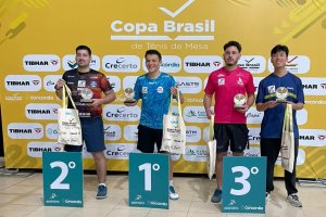 Tênis de mesa de Chapecó conquista medalhas na Copa Brasil e agora encara o Catarinense