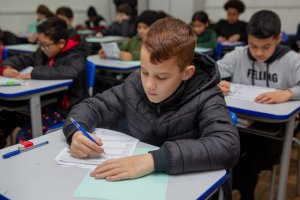Estudantes da Rede Municipal participam da Olimp&iacute;ada de Matem&aacute;tica Mirim
