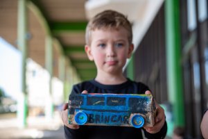 Turma de Maternal realizou visita t&eacute;cnica ao Terminal Rodovi&aacute;rio de Chapec&oacute;