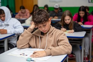 Estudantes da Rede Municipal participam da 1&ordf; Fase da OBMEP